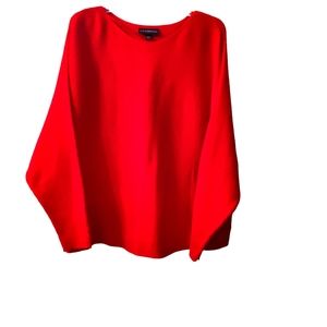 NWT Lane Bryant Red Holiday Knit Sweater Size 18/20